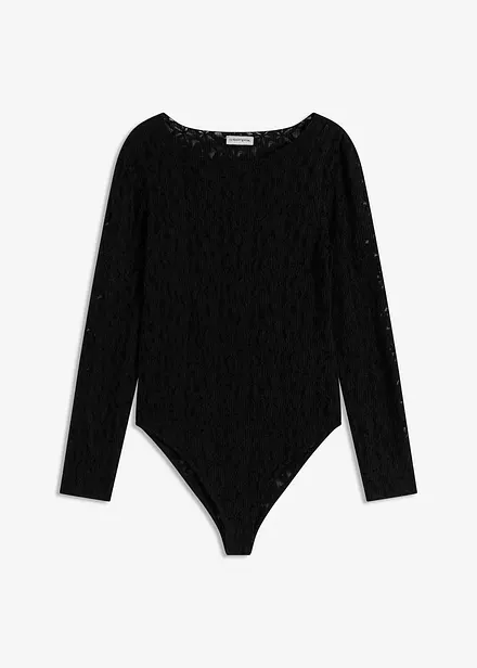 Body in pizzo soffice