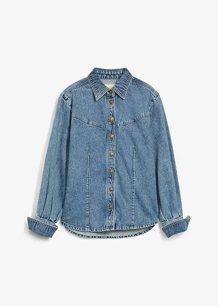 Camicia in jeans di puro cotone
