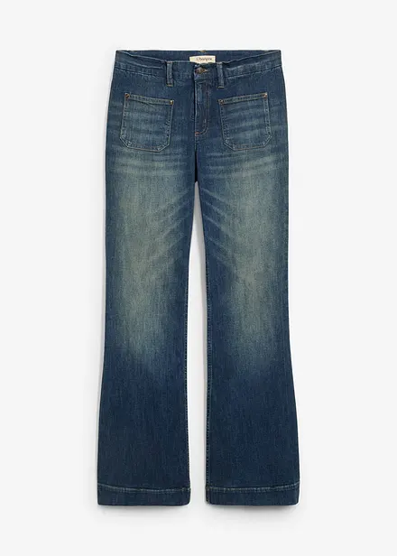Jeans a zampa, vita media