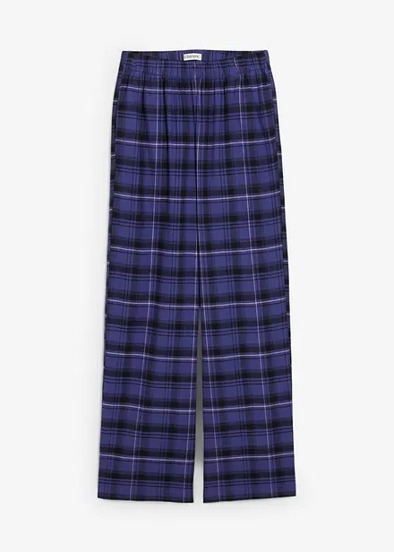 Pantaloni in flanella di cotone biologico