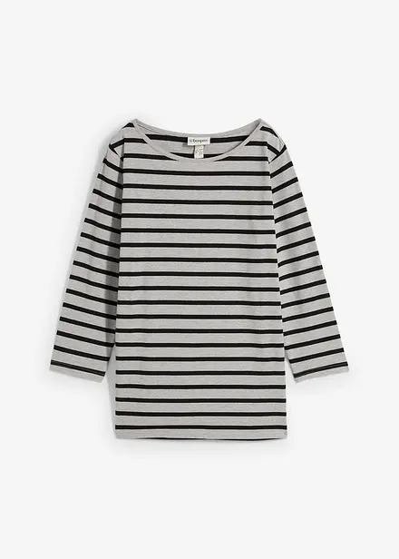 Maglia a maniche lunghe con puro cotone biologico