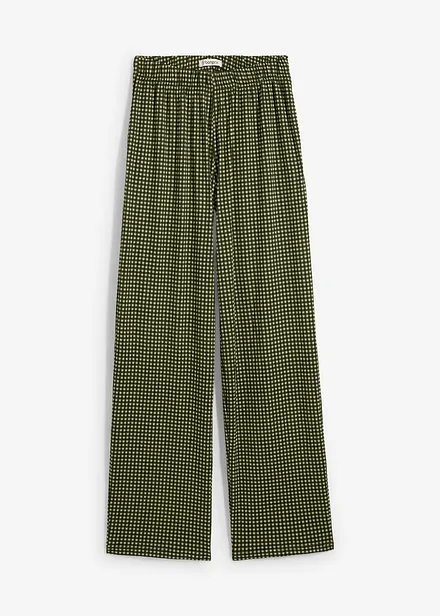 Pantaloni in jersey crêpe strutturato
