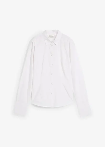 Camicia in cotone con seta
