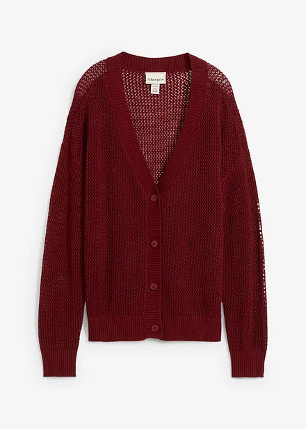 Cardigan traforato