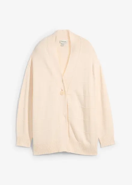 Cardigan lungo in maglia