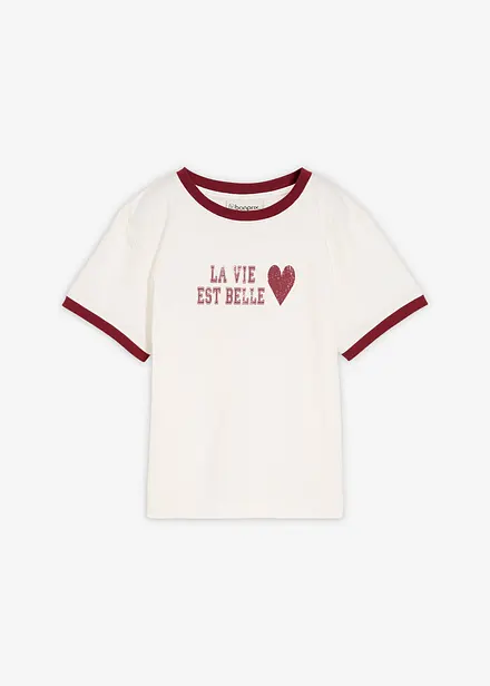 T-shirt in puro cotone biologico