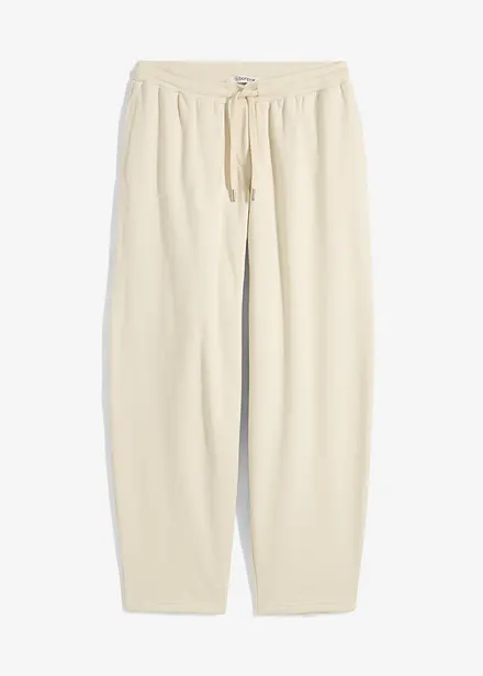 Pantaloni in felpa di puro cotone biologico