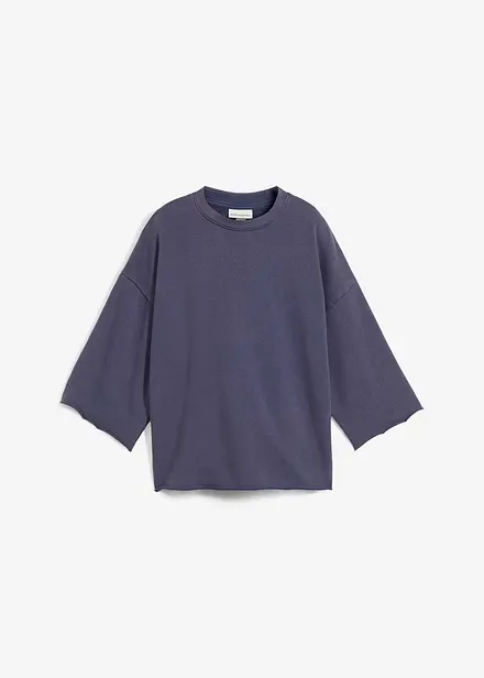 Felpa oversize in misto cotone morbido