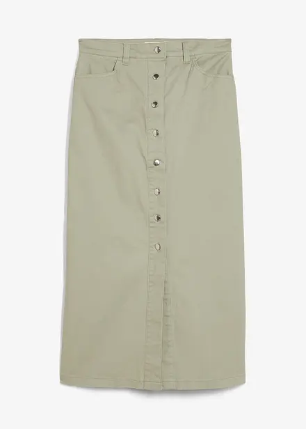Gonna midi in twill
