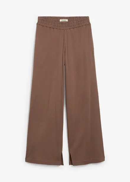 Pantaloni in jersey interlock
