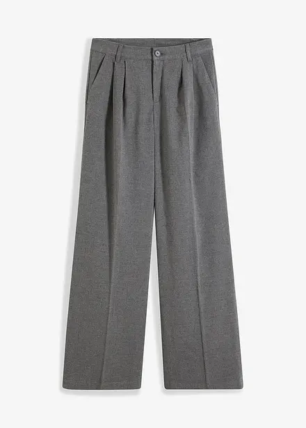Pantaloni a palazzo con pinces