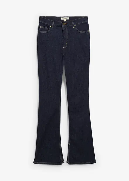 Jeans bootcut, vita alta