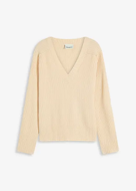 Maglione con scollo a V