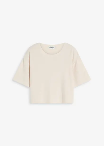T-shirt boxy cropped