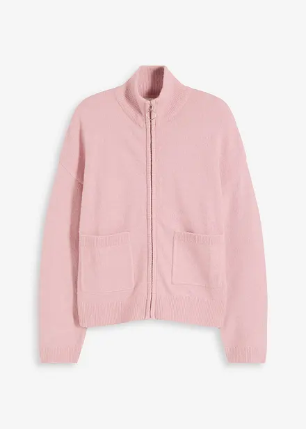 Cardigan con cerniera