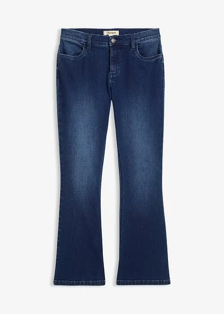 Jeans a zampa, vita bassa