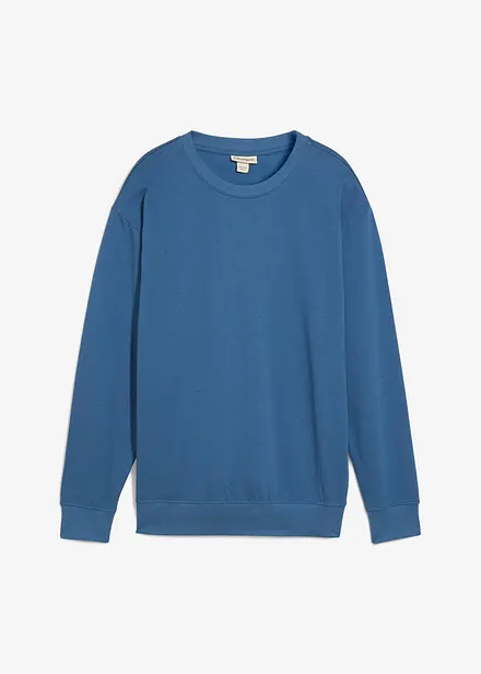 Felpa oversize in puro cotone biologico