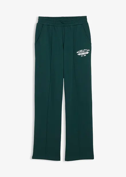 Pantaloni in felpa di puro cotone