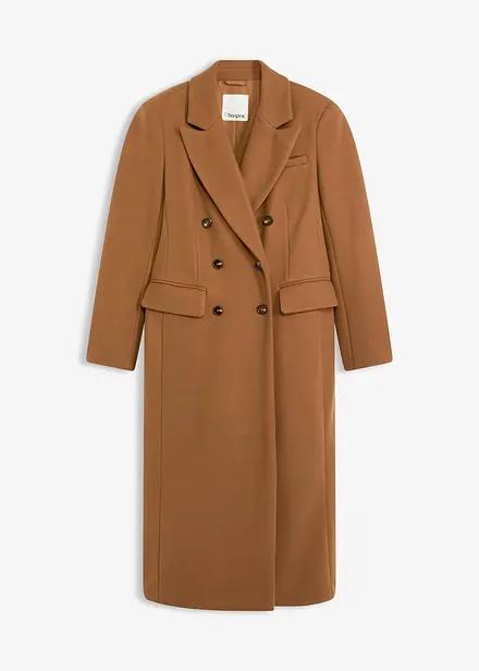 Cappotto taglio blazer con viscosa