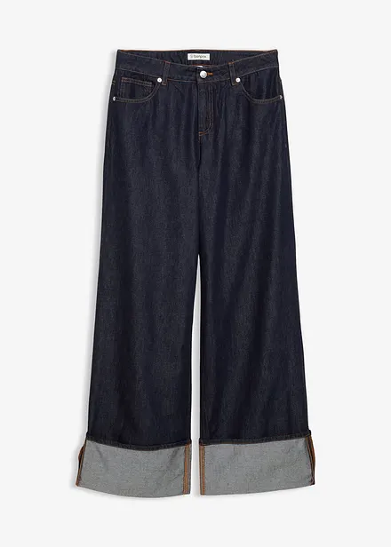 Jeans baggy, vita media