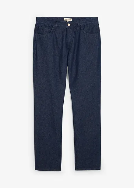 Jeans relaxed fit in puro cotone biologico, straight