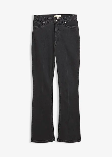 Jeans bootcut, vita alta