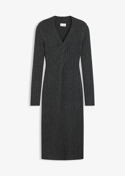Abito in maglia misto lana