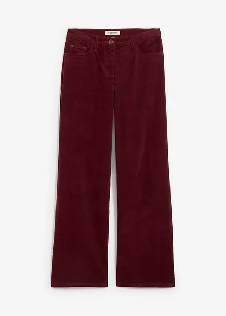 Pantaloni larghi di velluto a coste