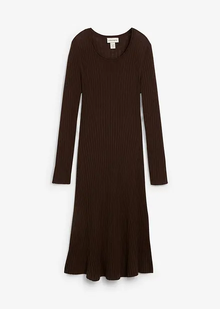 Abito in maglia di lana merino