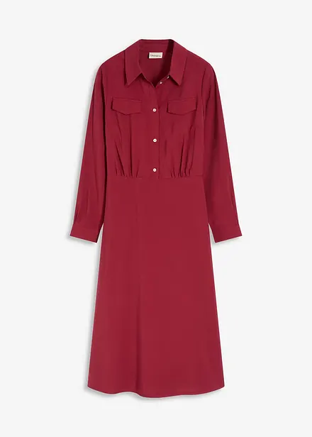 Abito con colletto da camicia
