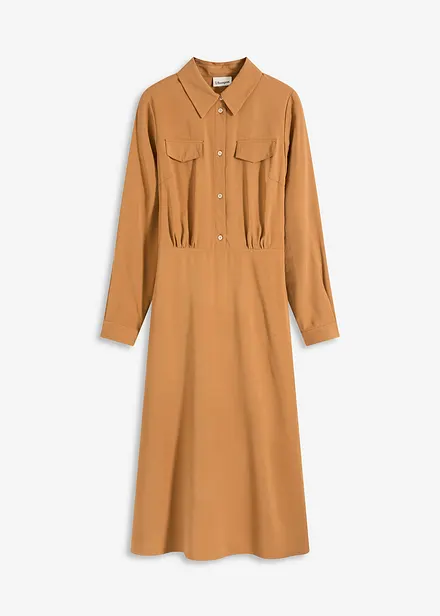 Abito con colletto da camicia