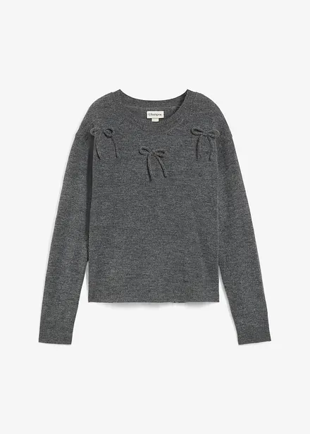 Maglione con fiocchi