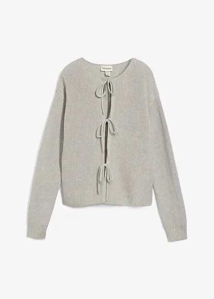 Cardigan con fiocchi