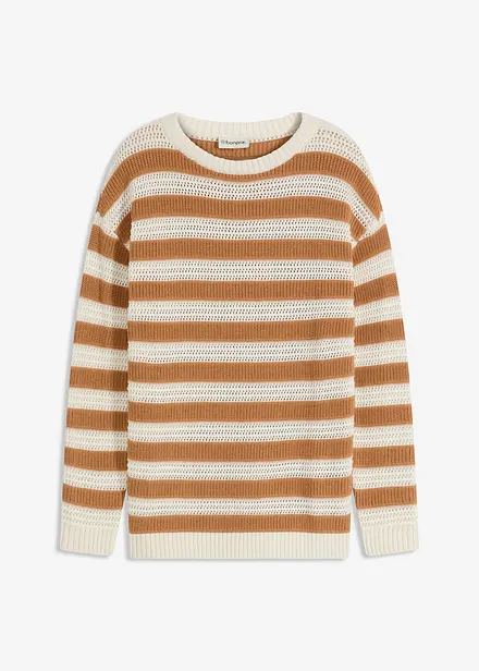 Maglione oversize in puro cotone