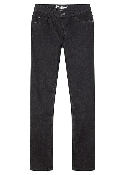 Jeans in felpa cinquetasche, slim fit