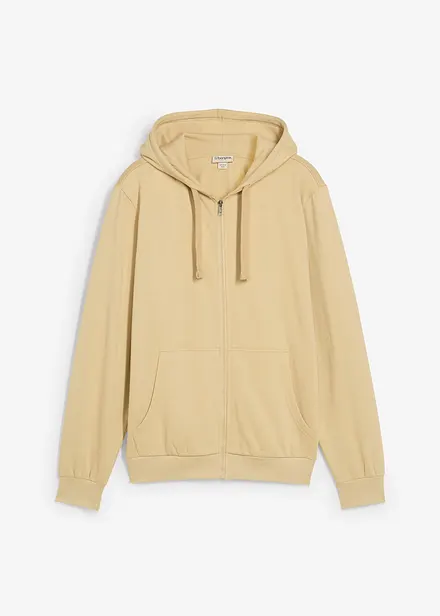 Felpa con zip e cappuccio