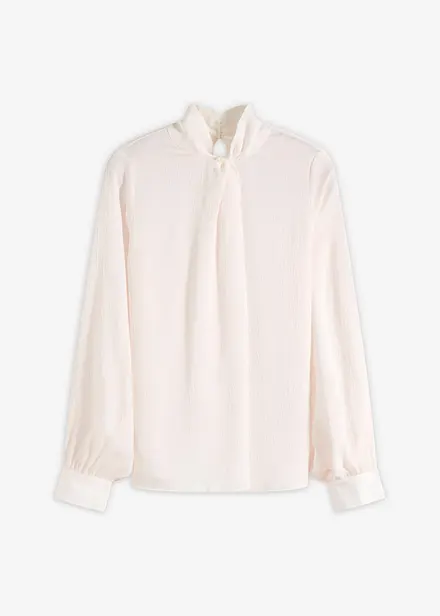Blusa in satin fluente