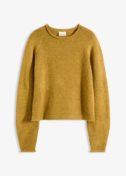 Maglione con scollo rotondo