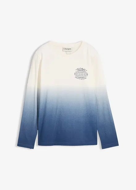 Maglia a maniche lunghe in puro cotone biologico