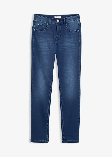 Jeans in felpa slim fit, straight