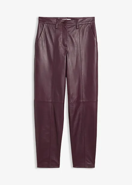 Pantaloni in nappa d'agnello