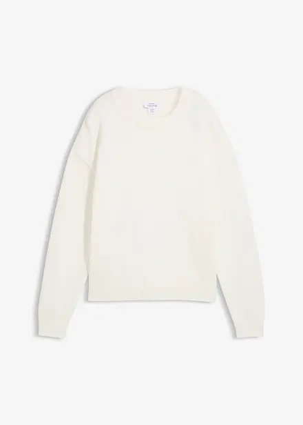 Maglione oversize in puro cotone