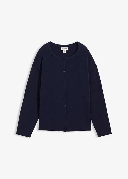 Cardigan in filato fine