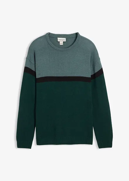 Maglione pratico a girocollo