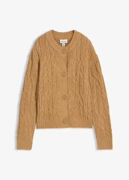Cardigan in maglia grossa