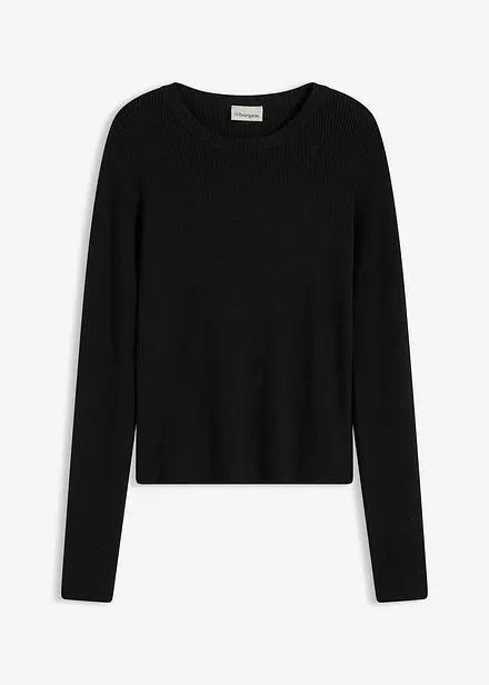 Maglione morbido in filato fine misto viscosa