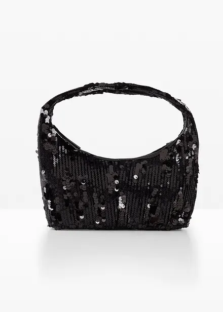 Borsa a mano piccola con paillettes