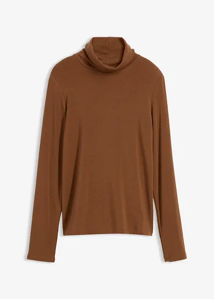 Maglia dolcevita in misto lana