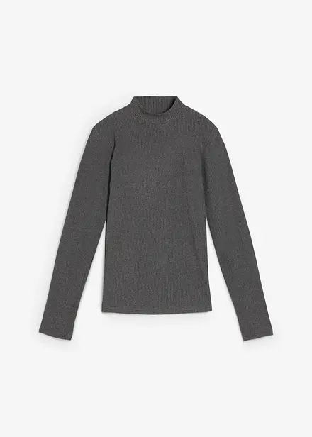 Maglietta termica con collo dritto