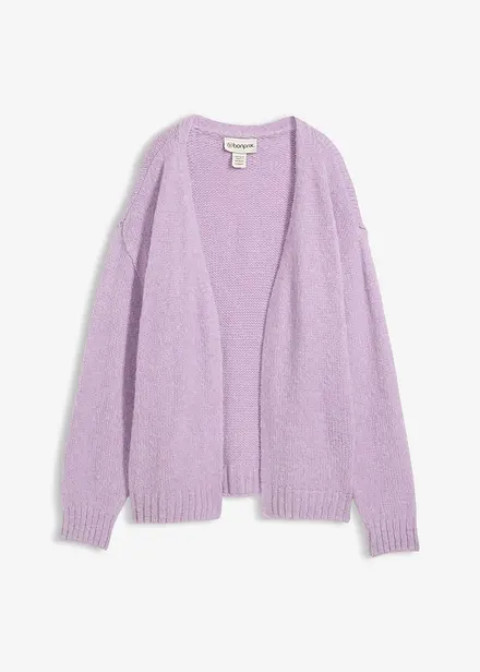 Cardigan oversize a maglia grossa
